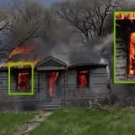 Firefighter captures ghost image in Indiana house fire