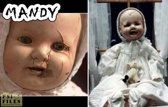 Mandy the haunted doll