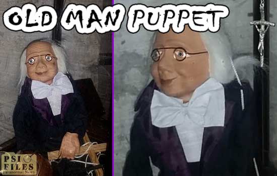 Old Man haunted puppet