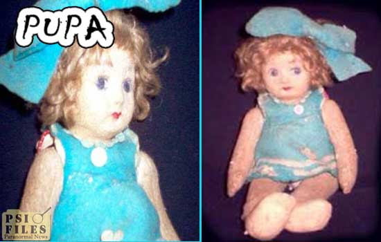 Pupa the haunted doll